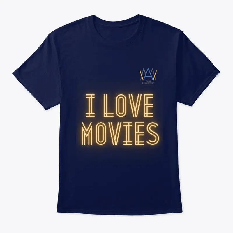 Classic T-Shirt - MAW - I love movies